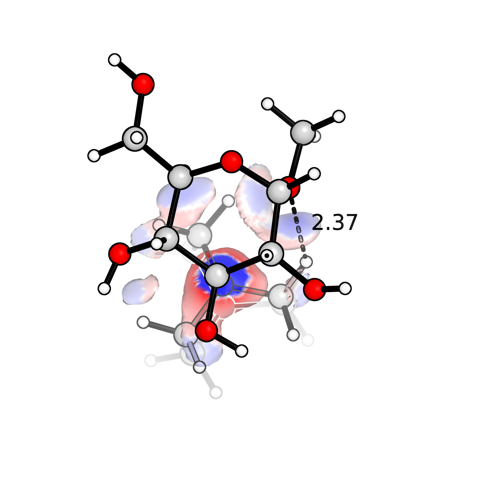 Plot IGM analysis with PyMol